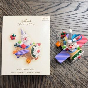 Santa’s Sweet Ride Hallmark Ornament 2008 2nd in Series